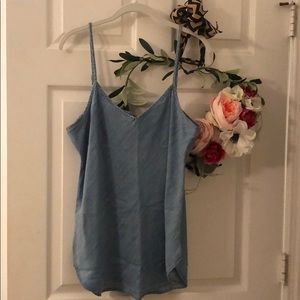 GAP Chambray Tank Sz L